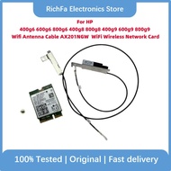 New For HP 400g6 600g6 800g6 800g8 400g9 600g9 800g9 Wifi Antenna Cable Card AX201NGW WIFI6 Wireless