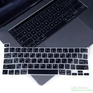 Arabic for MacBook Pro 13 inch 2020 A2289 A2251 A2338 M1 Chip for MacBook Pro 16 quot; 2019 Silicone Keyboard Cover Skin EU Version