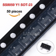 50pcs SS8050 SOT-23 Marking Y1 MMBT8050 SOT23 25V/1.5A SMD NPN Transistor new original