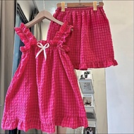 Lovely Checkered Women's 2-Piece Pajama Set