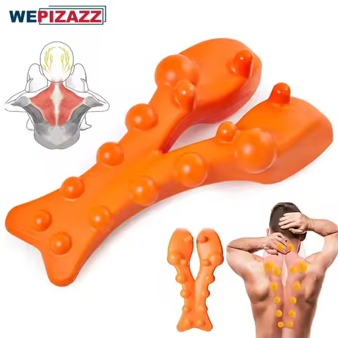 Trapezius Trigger Point Massager Release Neck and Shoulder Pain, Hunchback Corrector, Relieve Upper 