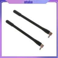 Utake 2 Pcs GSM 2 4G Antenna with TS9 Plug Connector 1920-2670 Mhz For  Modem