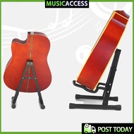 Metal A-shaped guitar stand metal fully folding guitar stand electric acoustic guitar bass upright