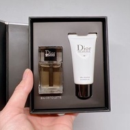 Dior 迪奧 Homme 男性淡香水禮盒（沾式小香10ml+沐浴膠 20ml）