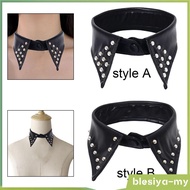 [BlesiyaMY] False Collar Gothic Half Shirt Blouse Collar for Blouse Clothes Party Favors