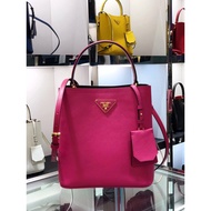 Exclusive First Launch 1BA212 Original Order Imported Saffiano Leather Material, Detachable Shoulder