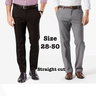 SELUAR SLACK  STRAIGHT CUT pants mens vs women 28-40