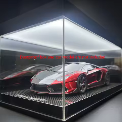 1/18 Scale Car Model LED Light Panel Fits BBR CMC Autoart Metal Simulation Car Model Display Ornamen