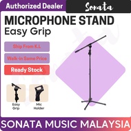 EASY GRIP MS-108 MICROPHONE STAND ( Mic Stand for Studio / Microphone Stand ) AT2020 AT2035 ATR2500