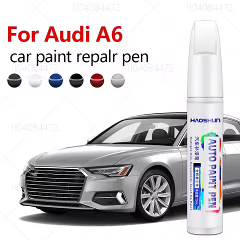 For Audi A6 1994-2025 C4 C5 C6 C7 C8 Paint Repair Pen Touch Up Scratch Remover DIY Auto Accessories 