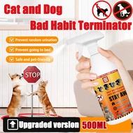 【Safe pet repellent】ODIL Cat repellent spray Dog repellent Cat repellent outdoor Cat and dog repelle