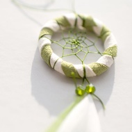 捕夢網材料包 迷你版 - 夏至綠(雙色) - 手作 diy禮物