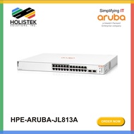 HPE Aruba Instant On 1830 24G 12p Class4 PoE 2SFP 195W Switch (JL813A) | Limited Lifetime Protection