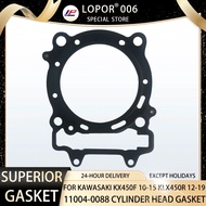 Lopor Motorcycle Engine Crankcase Cylinder Head Gasket For Kawasaki KX450F KX450 10-15 KLX450R KLX45