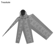 TREA Taper Gauge for Gap Gage Welding Wedge Feeler Gauge for Gap Feeler Wedge Gauge for Gap Hole Han