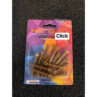 HENG crankcase bolt set for click125/150  motorcycle