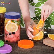 8PCS Mason-Jar Lids Practical Colorful Mason-Jar Lids For Ball Jars