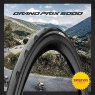 CONTINENTAL GRAND PRIX 5000 GP5000 ROAD TYRE TIRE - BLACK STR TR TUBELESS 700 25 28
