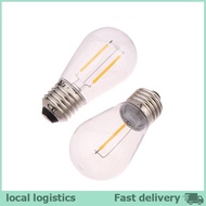 H&Z S14 Plastics Led Bulb E27/E26 3V 120V Warm White 2W 1W Shatterproof Lamp Bulbs For String Light 