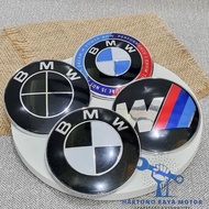 MESIN Engine Hood Emblem Logo BM W Jahre Alpina Carbon M3 82Mm Series Original Restock