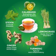 【Activity】Original BOOST PROJECT Ginger Turmeric Tea with Lemongrass vibrant with calamansi for immu