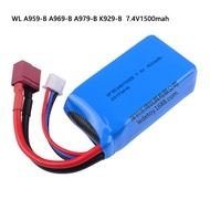 WL 7.4V 11.1V 6.4V 3.7V แบตเตอรี่ Lipo สำหรับ Wltoys A150 A120 V912/V353/V915 A959-A X450 A959-B A949 104311 K989เครื่องบิน RC อะไหล่เครื่องบินปีกคงที่