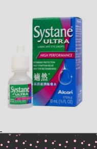 屈臣氏現價$98 大支裝 10ml  適然 高清滋潤 眼藥水 長到期日 至 11/2026   Systane  Ultra 10ml  Eye Drops  眼藥水  眼葯水 乾眼症 滋潤雙眼必備 