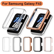Bling PC Samsung fit3 Case Frame For Samsung Galaxy Fit 3 Case  Samrt Watch Diamond Crystal samsung 