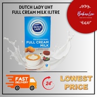 DUTCH LADY UHT FULL CREAM MILK 1LITRE SUSU DUTCH LADY