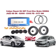 Caliper Repair Kit SET Front Disc Brake HONDA JAZZ GE GK S2000 CIVIC FD CITY GM 01463-S2A-000 Japan