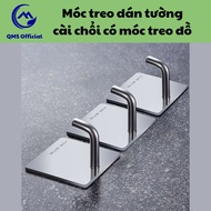 Super durable 304 stainless steel wall hook, waterproof and heavy-duty for hanging heavy items stuck