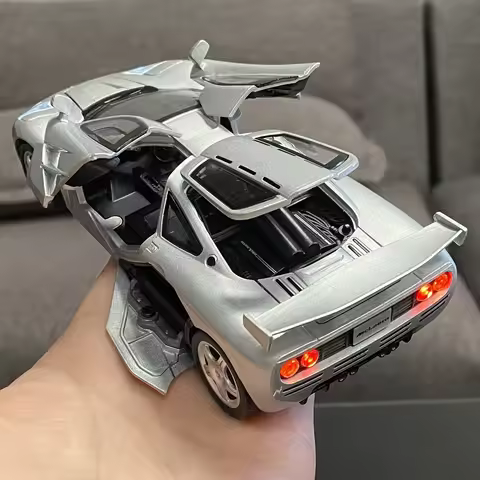 1:32 McLaren F1 XP4 XP5 1933 Supercar Alloy Diecast Model Car Miniature Vehicle Mini GT Collectibles