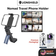 (MY) LionShield Nomad Travel Phone Holder for Plane/Luggage/Desk/Cabinet/Tablet/Phone Stand