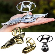 Metal Auto Hood Emblem Sticker For Hyundai i Sonata IX35 i20 i30 azera Elantra Genesis Tiburon Car H