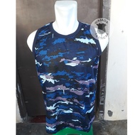 TNI AU Camouflage Singlet T-Shirt AURI Army Camouflage T-Shirt