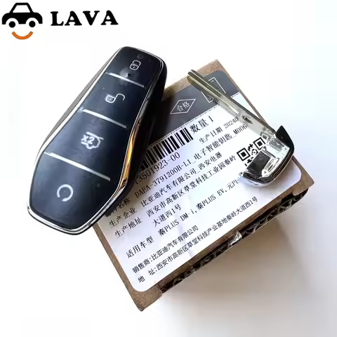 LAVA Original Car Smart Remote Key 433.92MHz ID46 Chip For BYD Qin PLUS DM-i Qin PLUS EV Yuan PLUS S