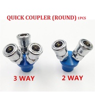 AIR HOSE QUICK COUPLER SOCKET CONNECTOR 2WAY/3 WAY