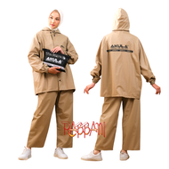 Jas Hujan Raincoat Pria Wanita Setelan Baju Celana Terbaik By Akula Anti Rembes