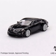 Ready Stock MINIGT606 1/64 Porsche 911 (992) GT3 Touring Black Alloy Car Model