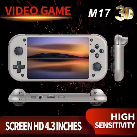 New Arrival M17 TV Game Box 4K HD Retro Game Console Support Multiple Classic Games Home Gaming Mach