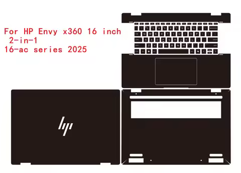 Full Body Laptop Vinyl Decal Cover Sticker skin protector For HP Envy x360 16 inch 2-in-1 16-ac seri