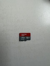 SanDisk Ultra U1 C10 UHS-I microSDXC 記憶卡 512GB sd