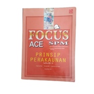 [Second Hand Book] Buku Rujukan SPM Pelangi Focus Ace SPM Prinsip Perakaunan (JILID I)&(JILID II)