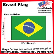 Brazil National Flag 3x5ft 90x150cm Brazil Flag
