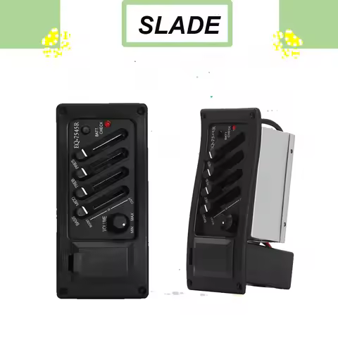 Acoutic Guitar EQ Piezo Pickup / Pre-Amp Unit Acoustic Guitar EQ-7545R Guitar Pickup Instrument Acce