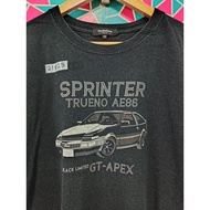 Trueno AE86 x vintage tshirt(M)