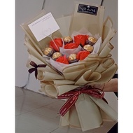 Bouquet coklat ferrero rocher/Bouquet bunga coklat ferrero rocher/bouquet coklat