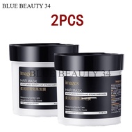 #BlueBeauty34 IMAGES Steam-Free Hair Mask 500g – Melembap Lembut & Mudah Disikat untuk Rambut Sihat