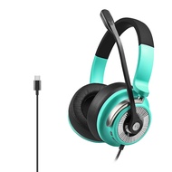 Beien EN98 Microphone Headset Online Course Learning and Training ENC Noise Reduction USB/Type-C/3.5