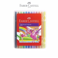 FABER CASTELL Twist Crayons 12 and 24 Colors Twist Crayons Crayons for Kids Crayon for Toddler